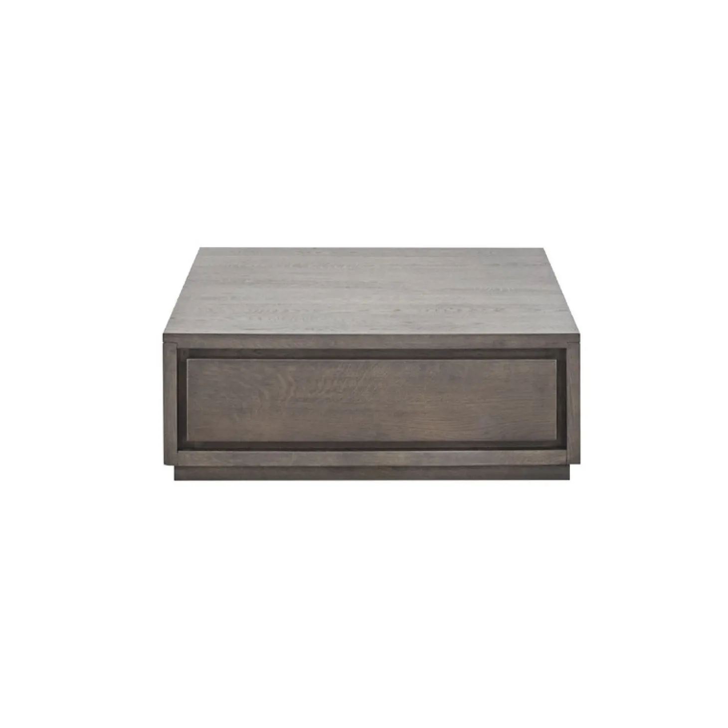 Salontafel Lavio Eikenhout 86x86 cm vierkant grafiet