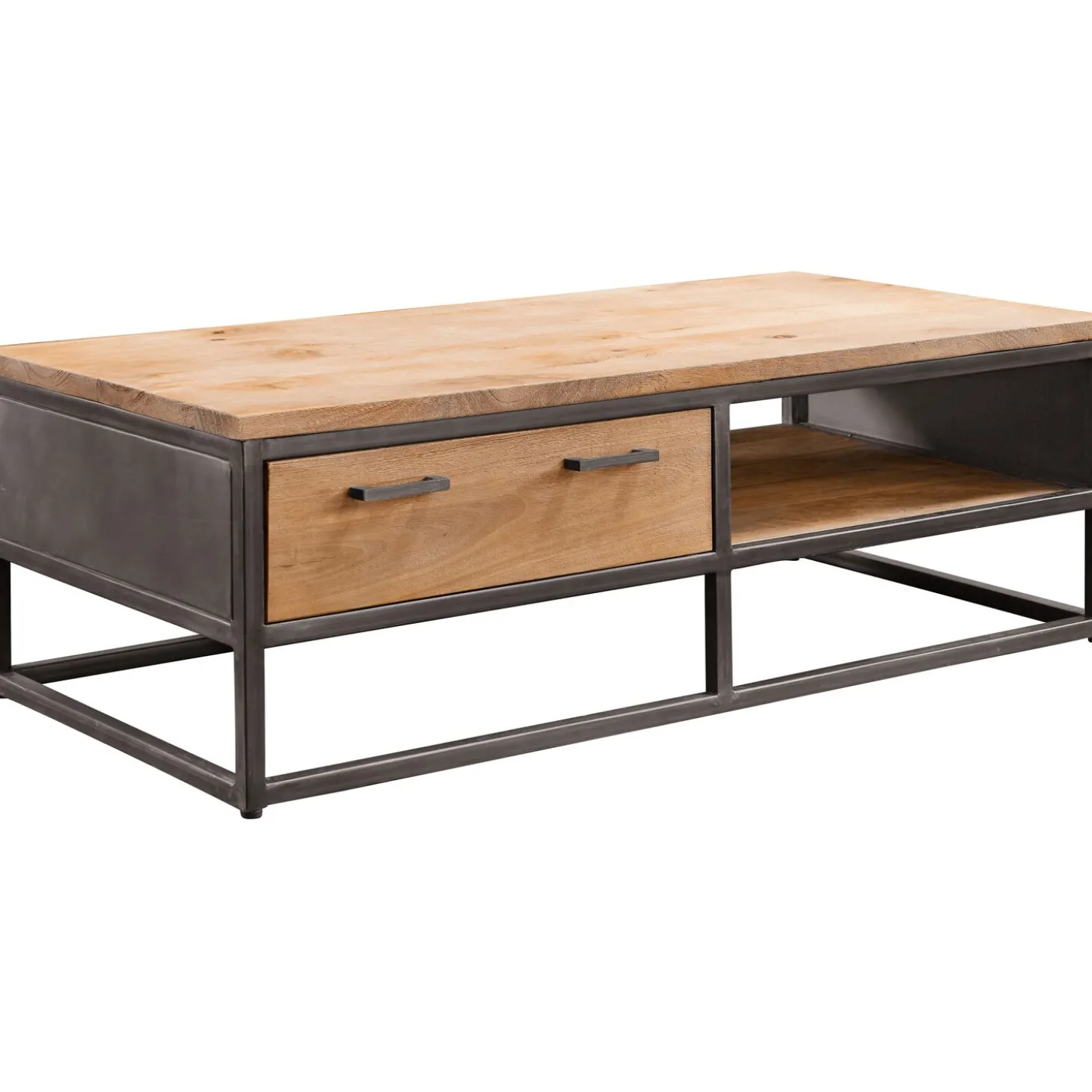Salontafel Mesola 65x130 cm rond mango natural