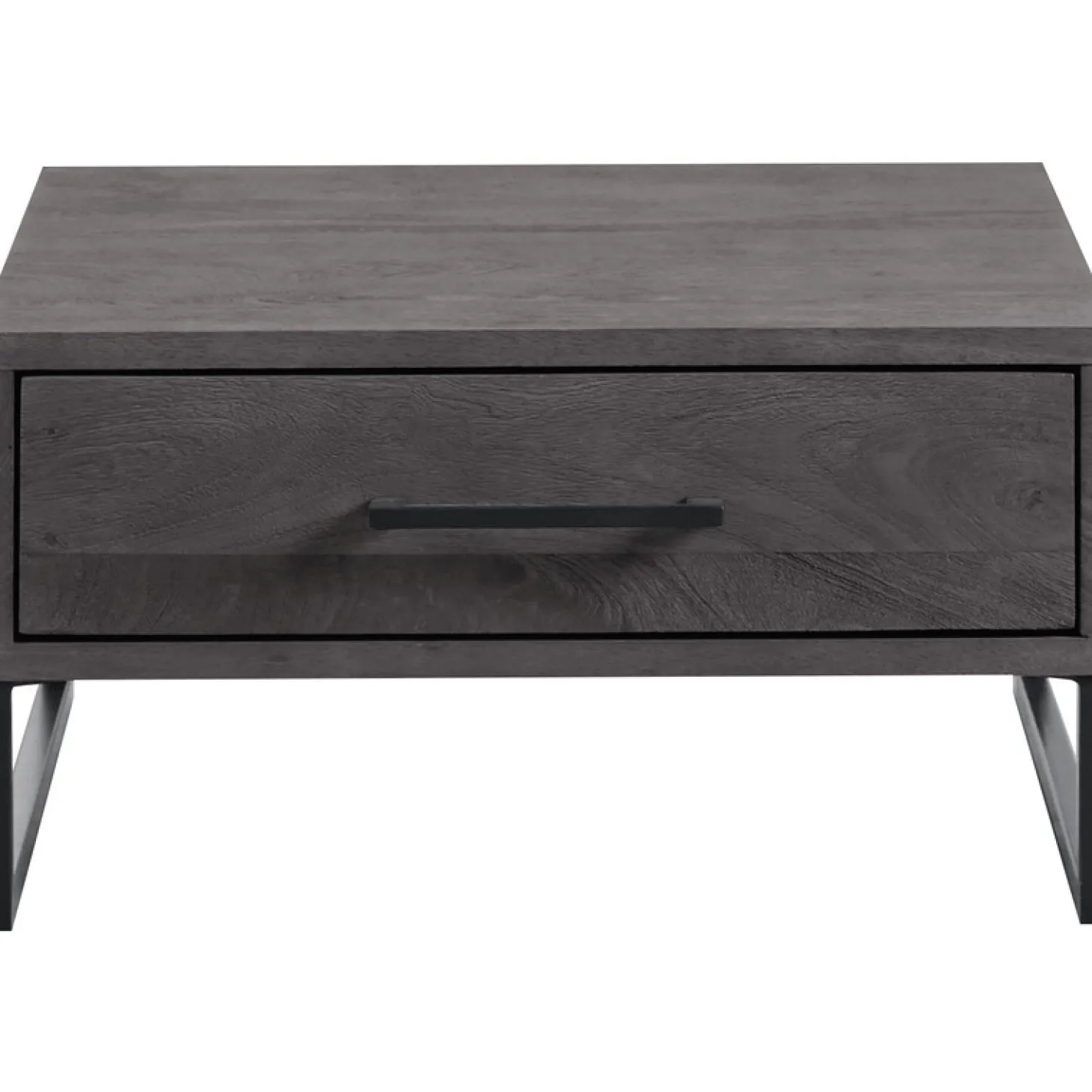 Salontafel Piastra 64x64 cm zwart