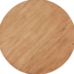 Salontafel Romaro Teakhout 90 cm rond mix rough