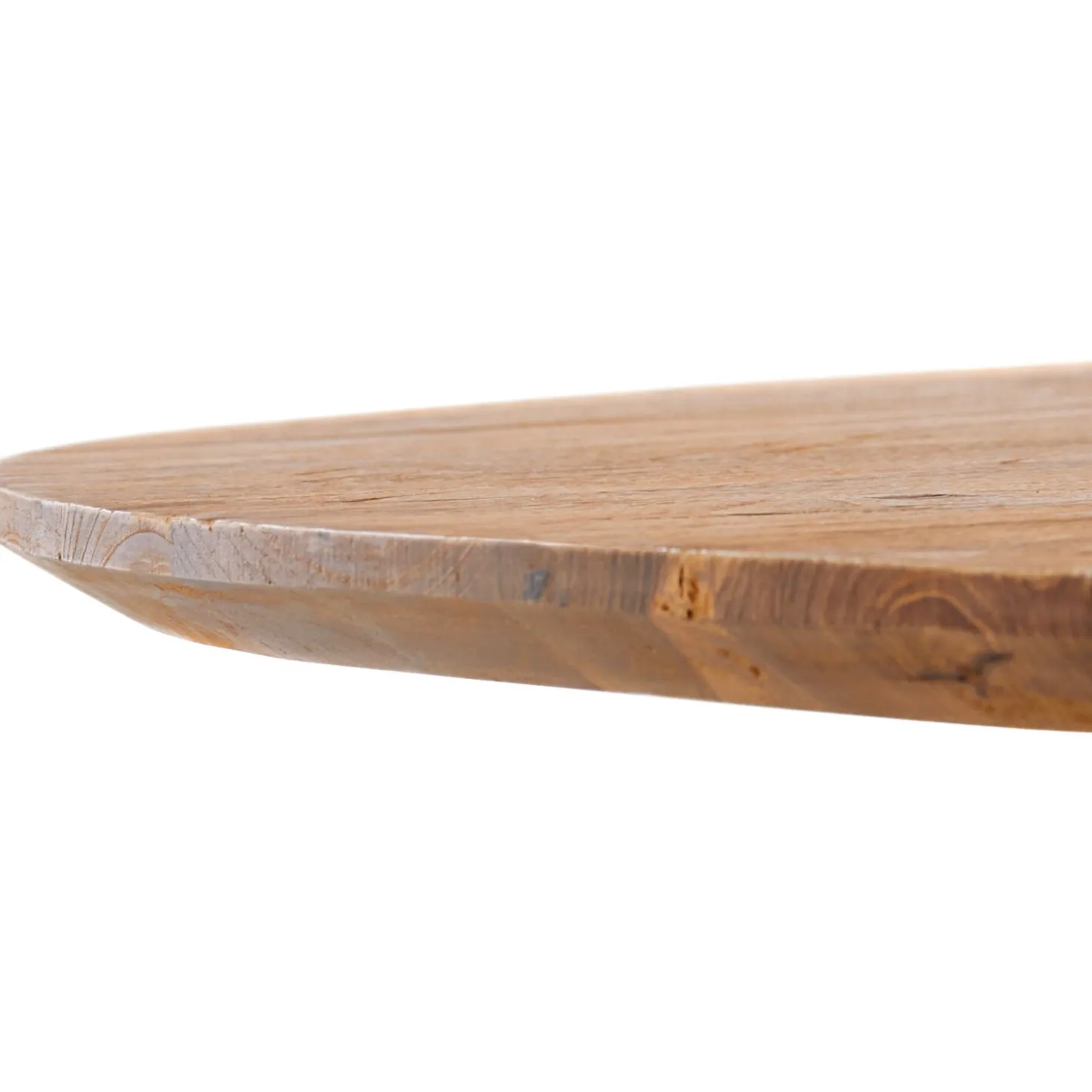 Salontafel Romaro Teakhout 90 cm rond mix rough