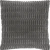 Sierkussen Antrona 45x45cm donkergrijs
