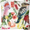 Sierkussen Faicchio Vogels 45x45cm roze