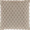 Sierkussen Ludiano 45x45cm grijs
