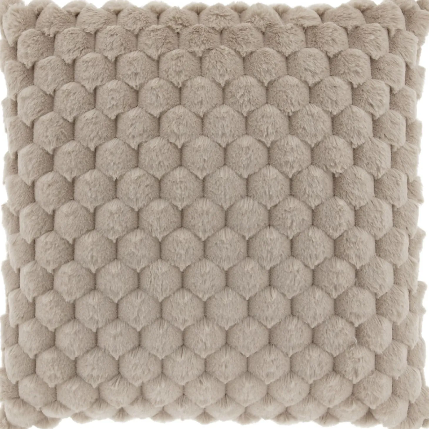 Sierkussen Ludiano 45x45cm grijs