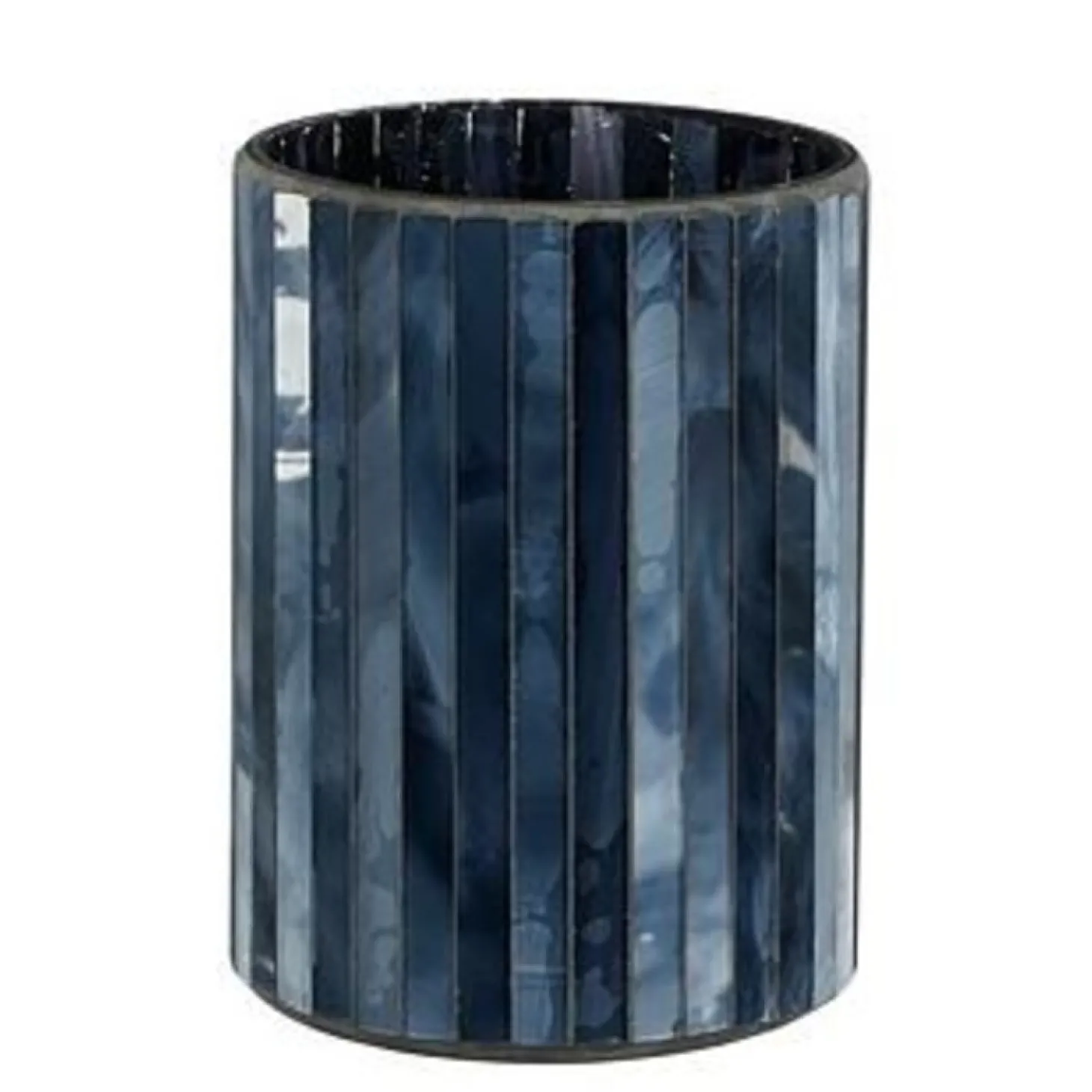 Theelichthouder Besazio M blauw
