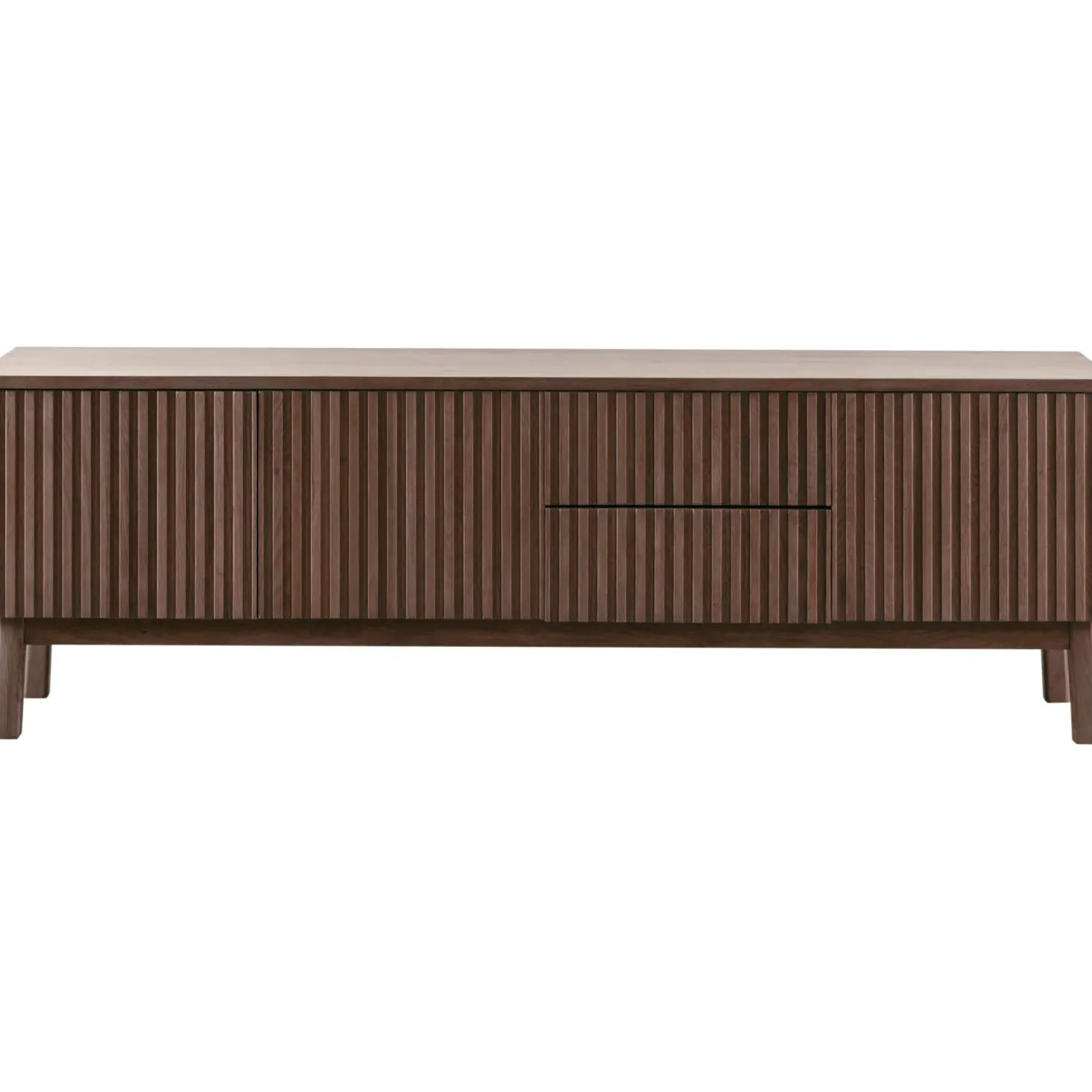 TV-meubel Arrosto Eikenhout 58x180x40 cm Dark Roast