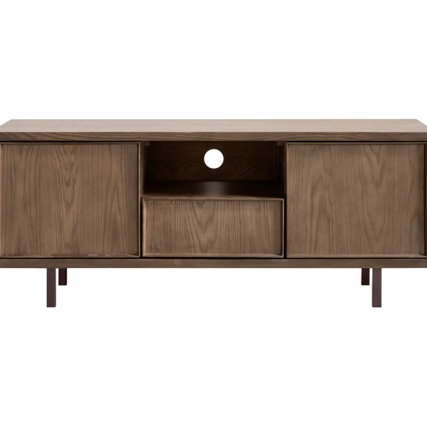 Tv-meubel Calvo 125 cm bruin