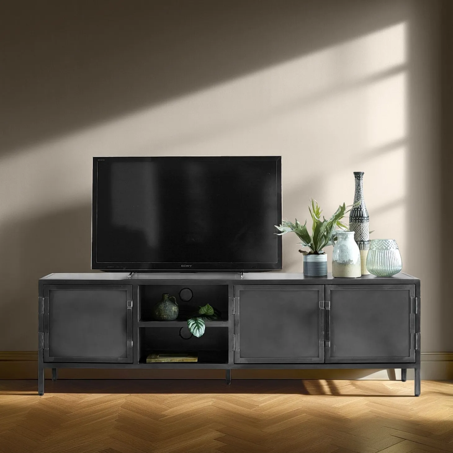 TV-Meubel CARPINO (180 CM) metaal