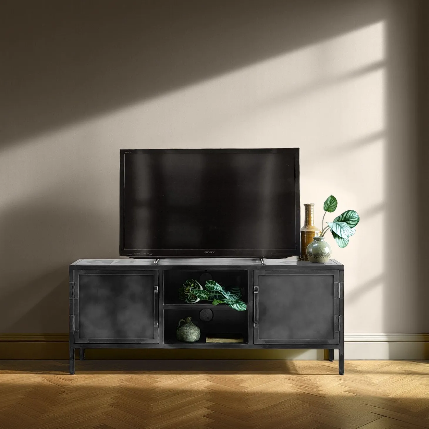 TV-Meubel CARPINO (137 CM) metaal