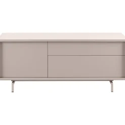 TV-meubel Famosa 132 cm grijs