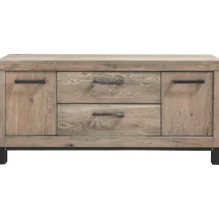 TV-meubel HEVANO (132 CM) eikenhout moose