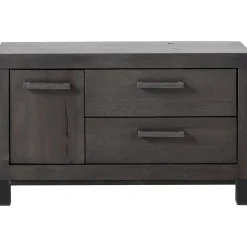 TV-meubel HEVANO (102 CM) grafiet eiken hout