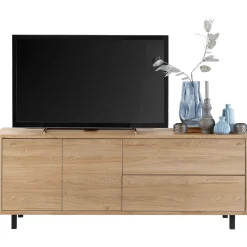 Tv-meubel Lirona Old oak 152 cm