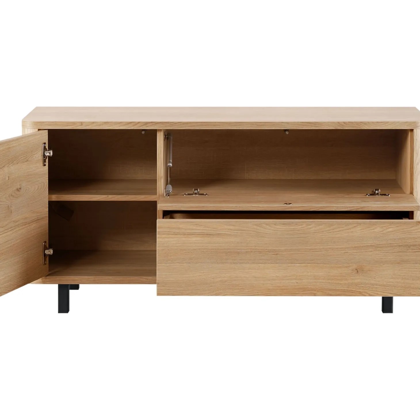 Tv-meubel Lirona Old oak 117 cm
