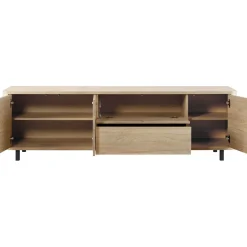 Tv-meubel Lirona Old oak 187 cm