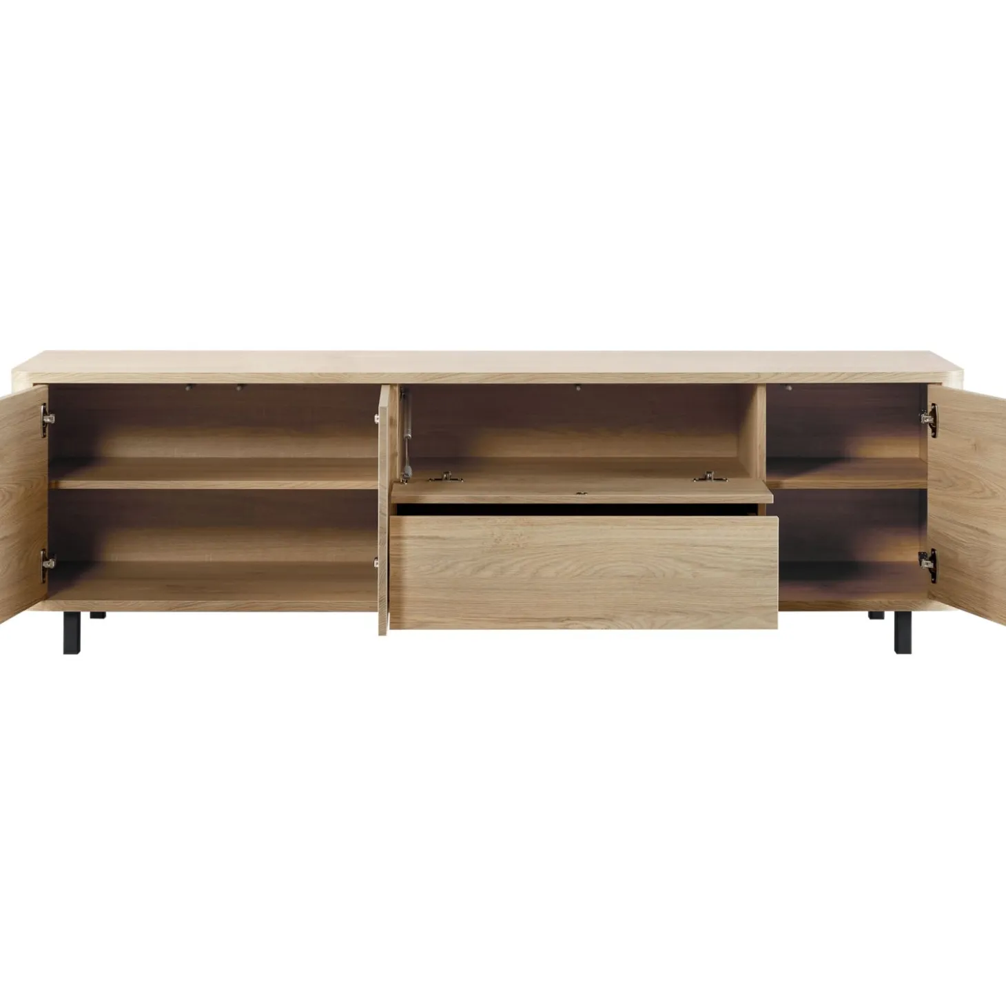 Tv-meubel Lirona Old oak 187 cm