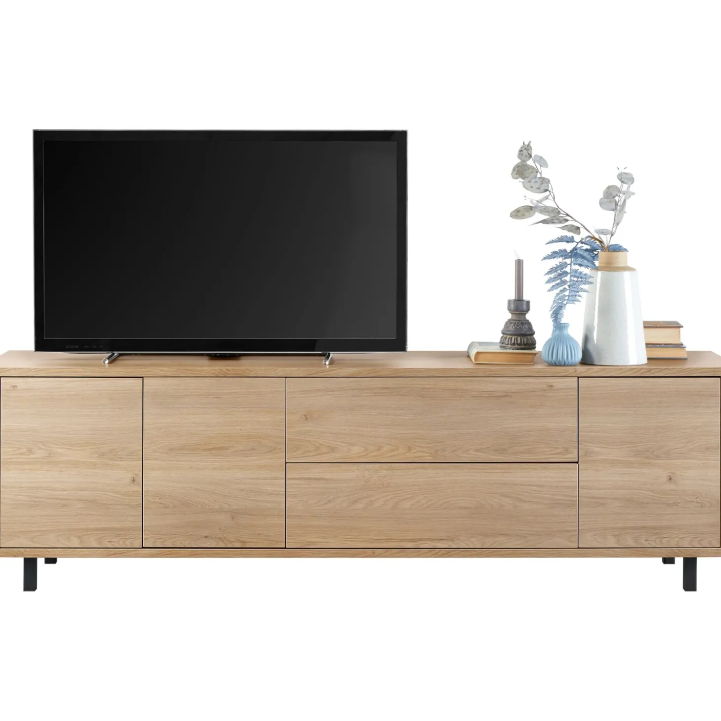 Tv-meubel Lirona Old oak 187 cm