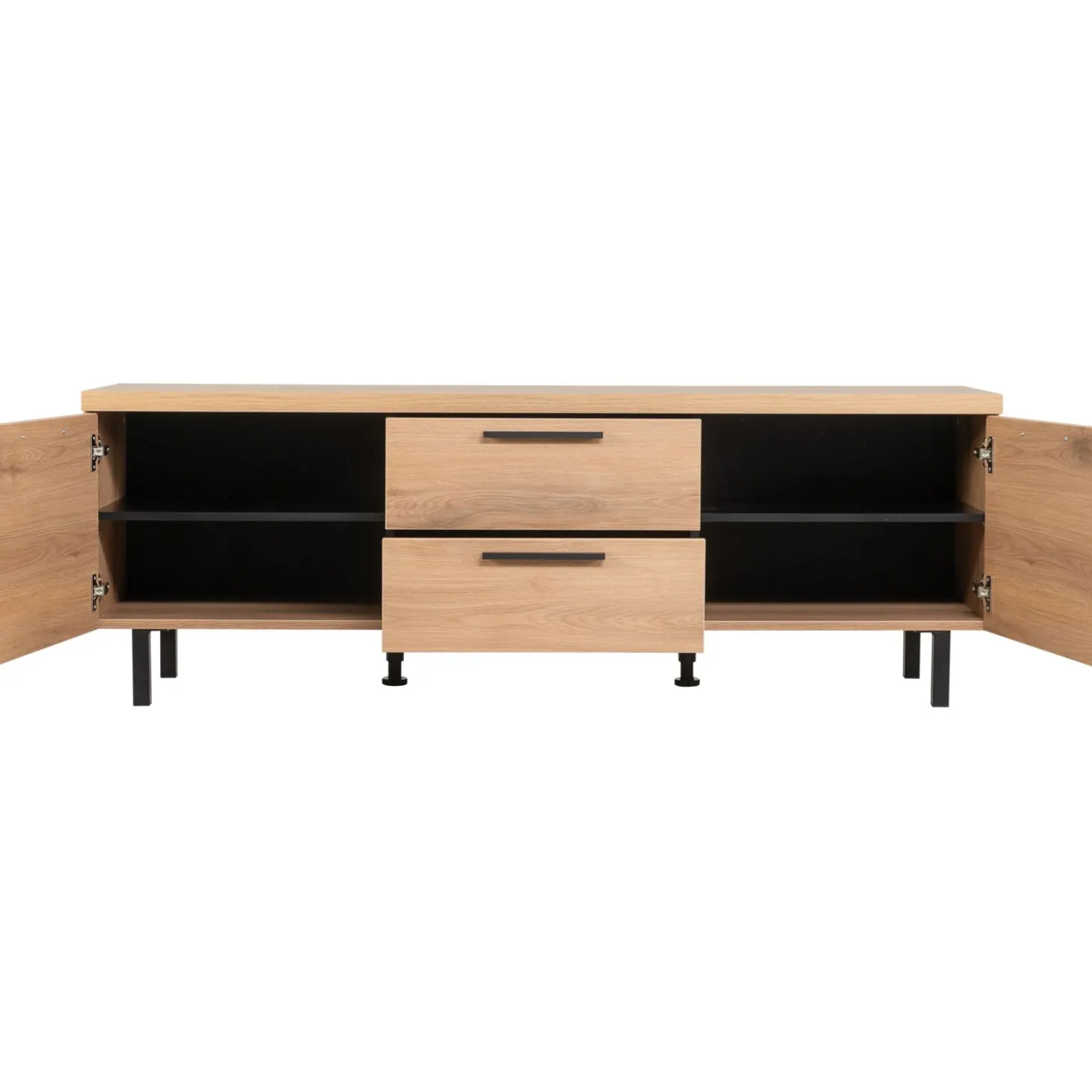 Tv-meubel Paranno 165 cm bruin