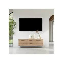 Tv-meubel Paranno 165 cm bruin