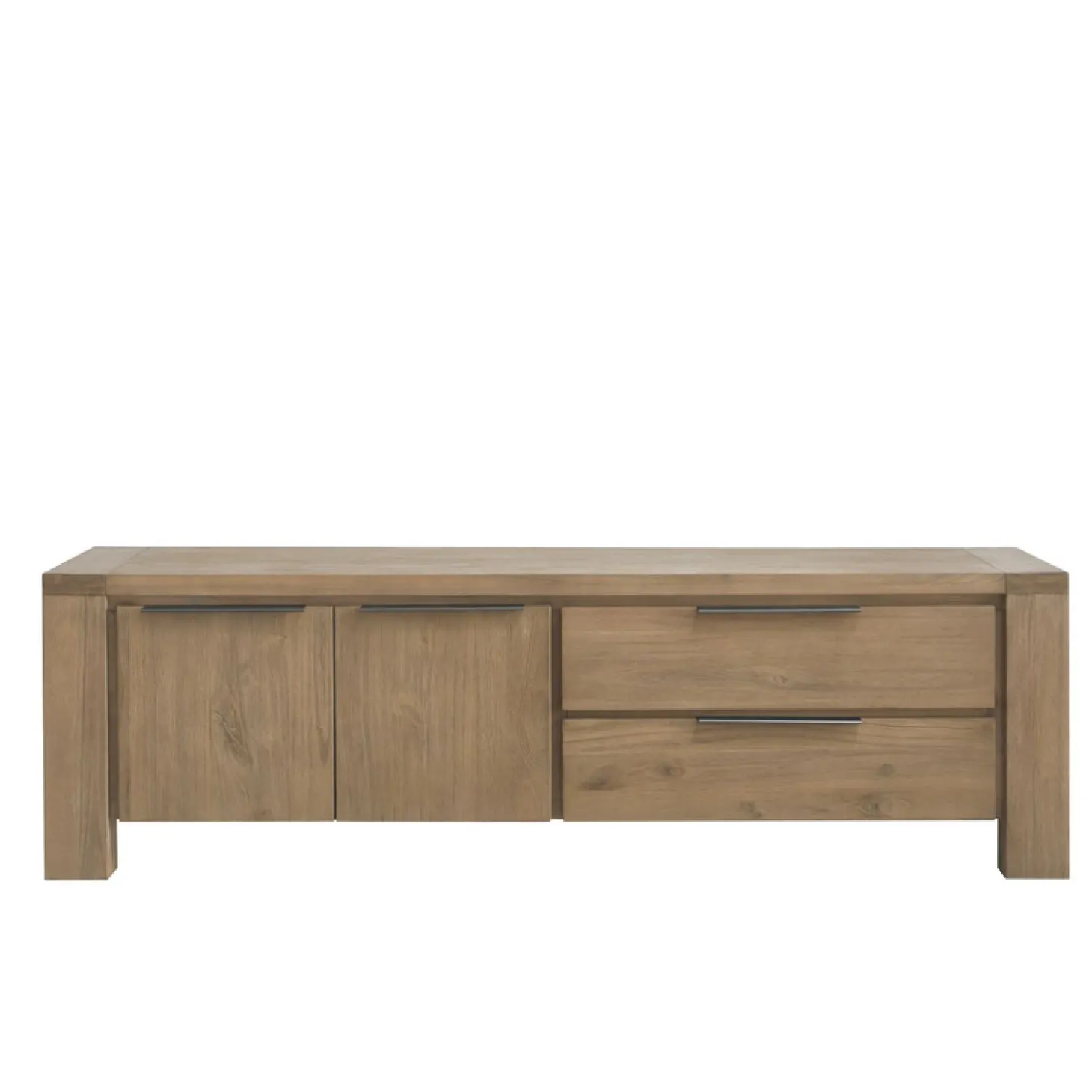 Tv-meubel Valvola (190 cm) acaciahout smoked brown