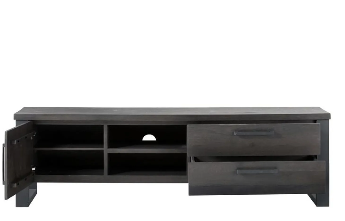 TV-meubel VERATO (200 CM) eiken grafiet