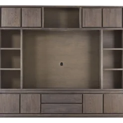 Tv-wandmeubel Lavio Grafiet eikenhout 242 cm