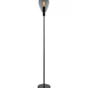 Vloerlamp Felinio Smoke glas 1-lichts