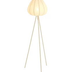 Vloerlamp Moscito Ecru linnen 1-lichts