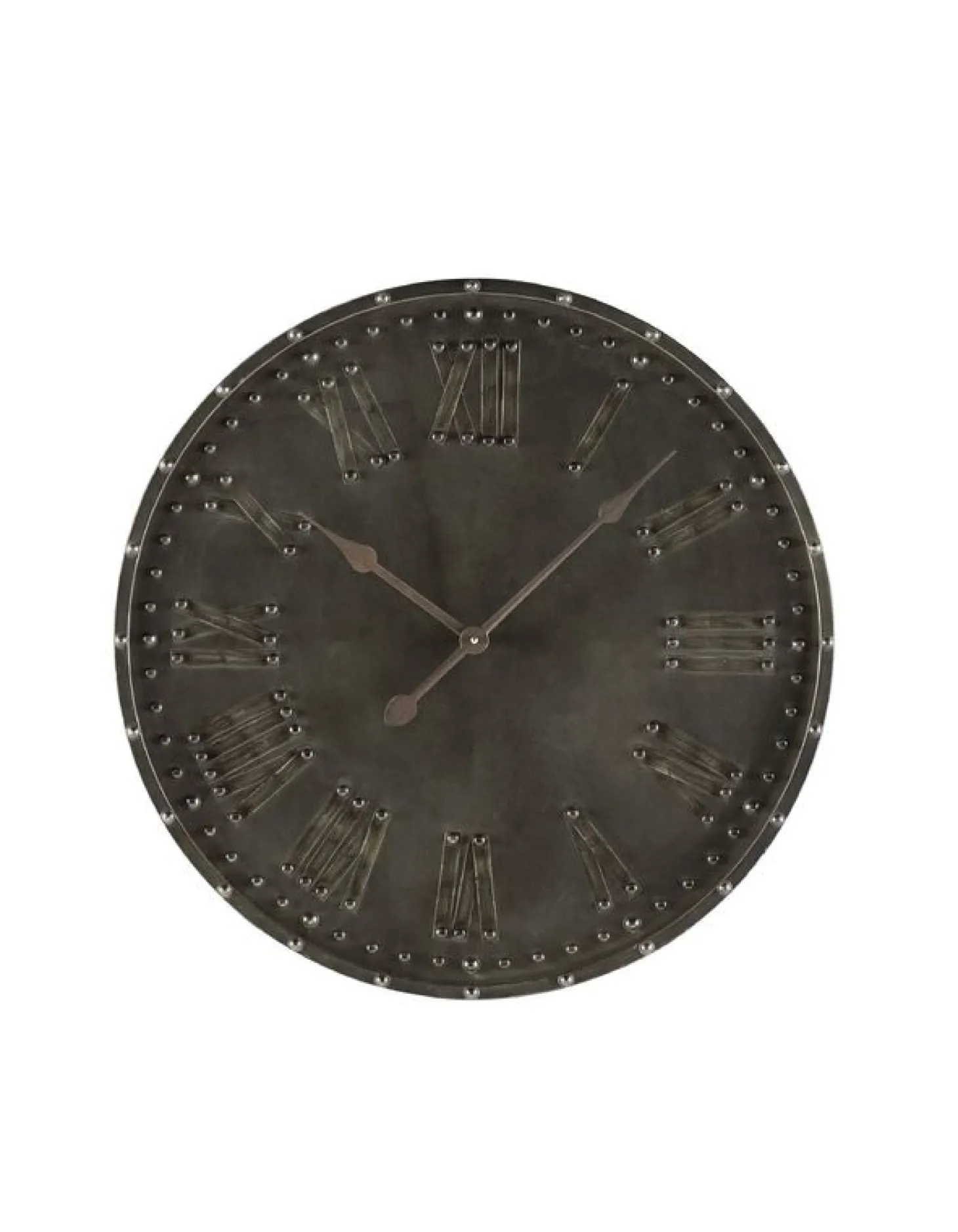 Wandklok Nimar Rond 60cm bruin
