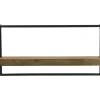 Wandplank Pardal Hout metaal 30x60 cm bruin
