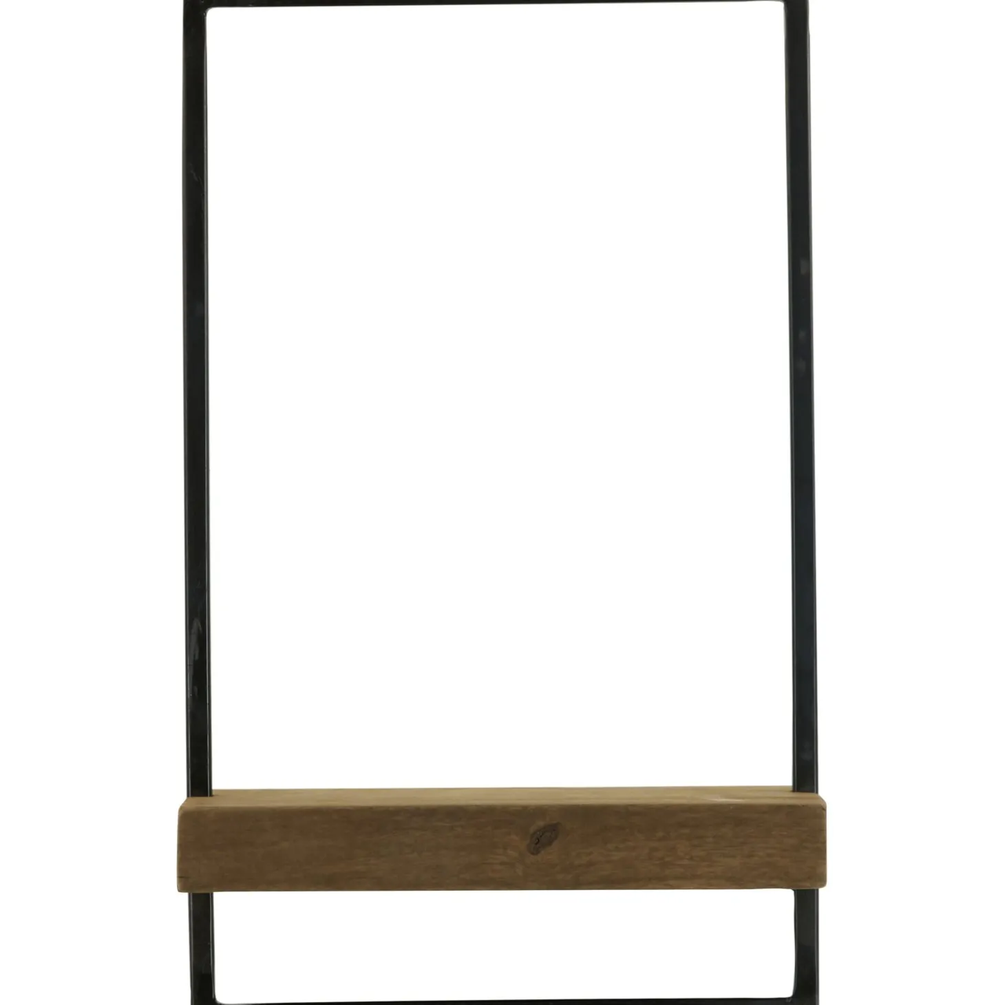 Wandplank Pardal Hout metaal 50x30 cm bruin