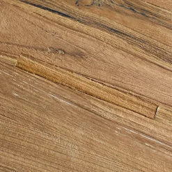 Wandplank Romaro 24x120 cm teak mix rough