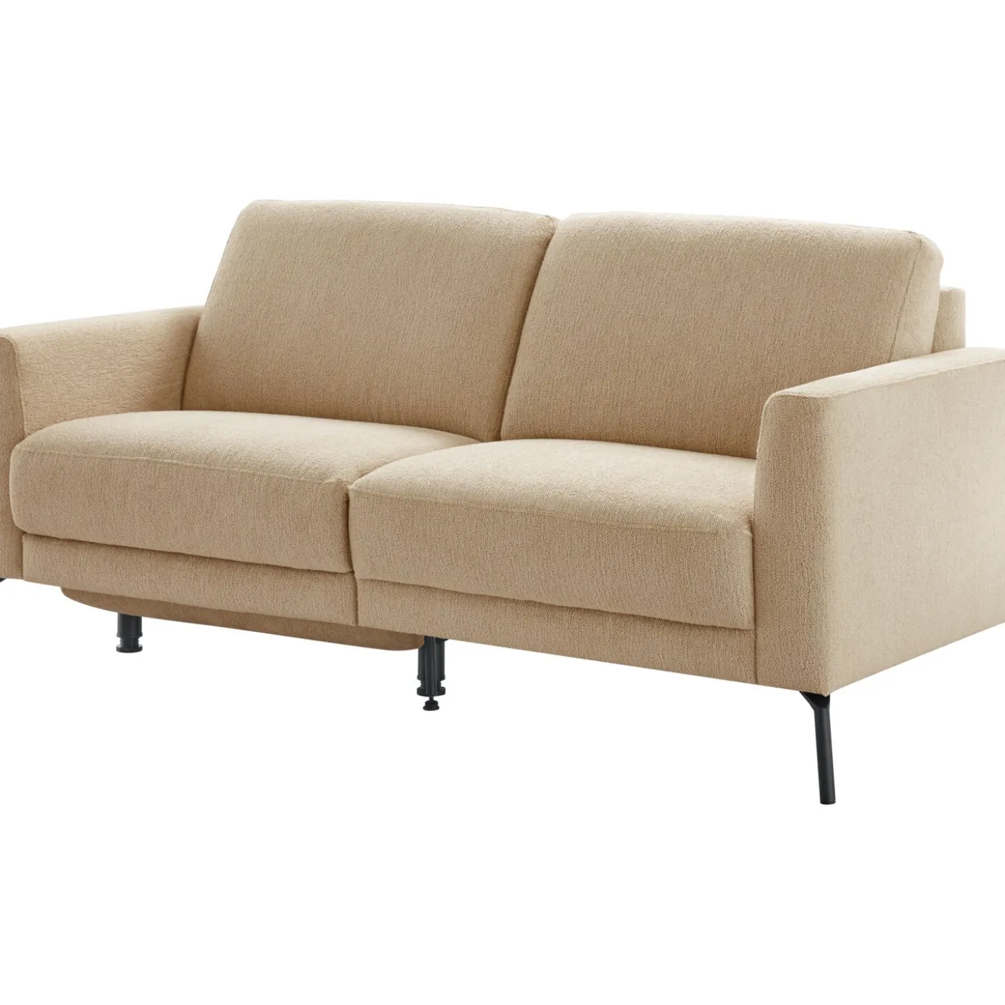 2,5 zitsbank Moscato Koudschuim beige relaxfunctie links
