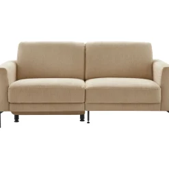 2,5 zitsbank Moscato Koudschuim beige relaxfunctie links